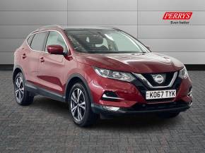 NISSAN QASHQAI 2018 (67) at Perrys Alfreton