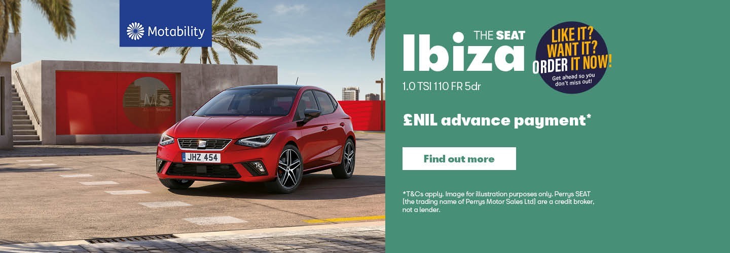 SEAT Ibiza Motability Offer | Q4 2023
