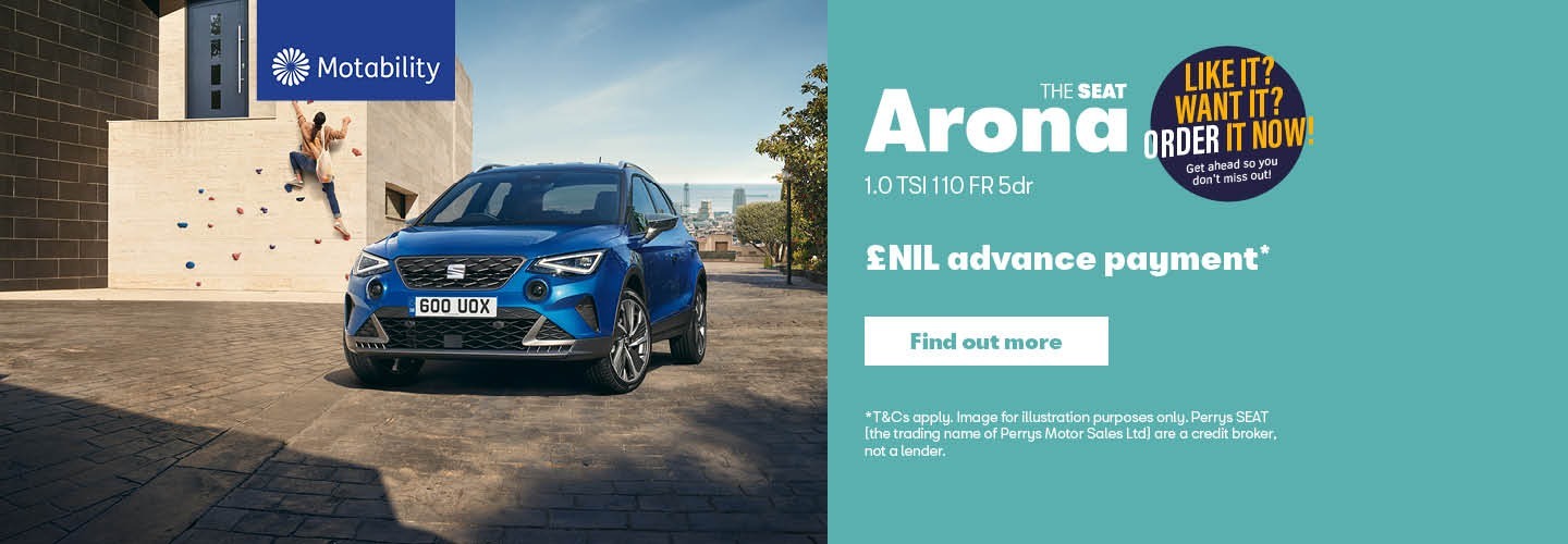 SEAT Arona Motability Offer | Q4 2023