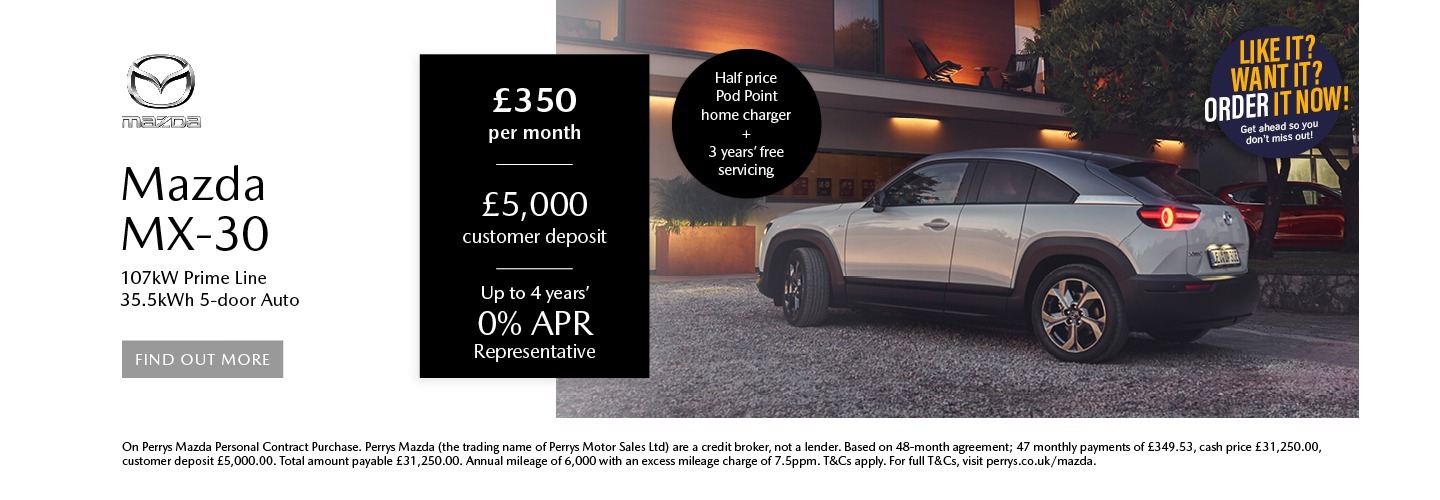 Mazda MX-30 Retail Offer | Q4 2023