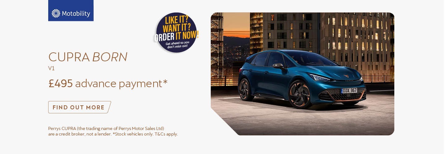 CUPRA Born Motability Offer | Q4 2023
