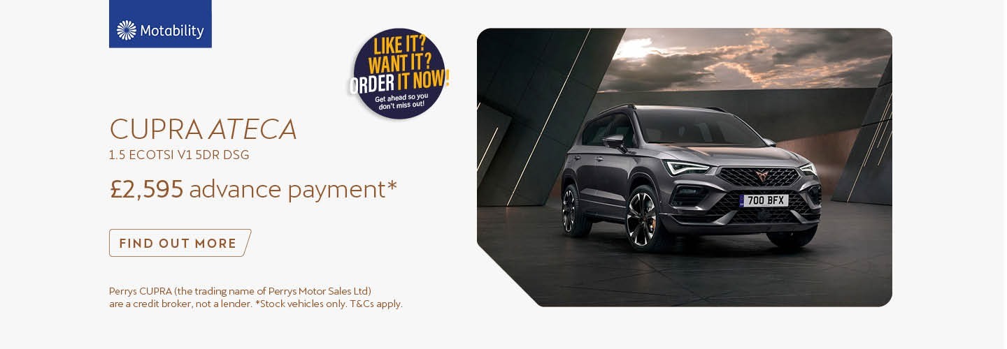 CUPRA Ateca Motability Offer | Q4 2023