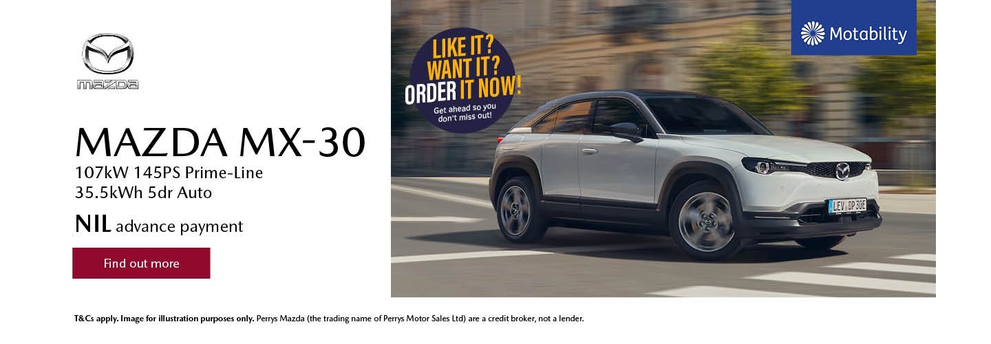 Mazda MX-30 Motability | Q4 2023