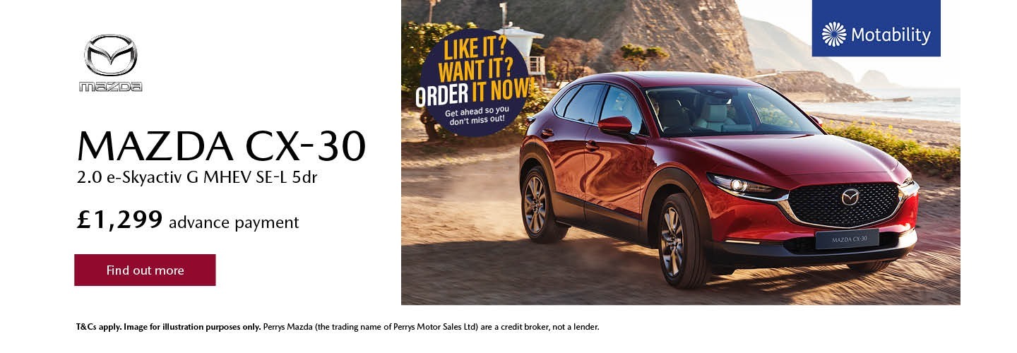 Mazda CX-30 Motability | Q4 2023