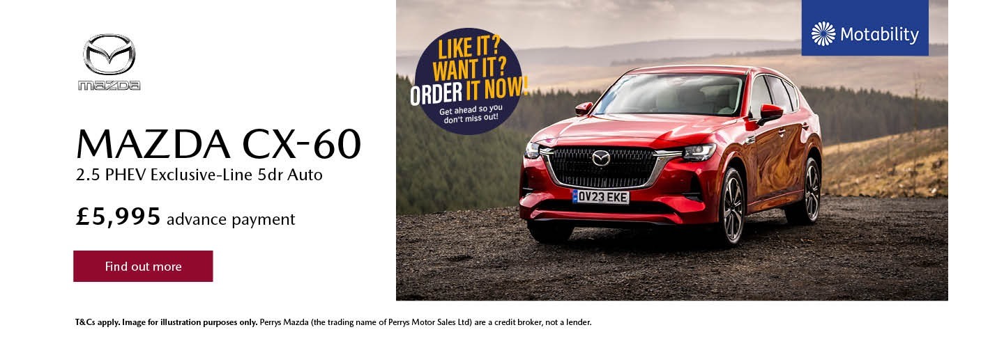 Mazda CX-60 Motability | Q4 2023