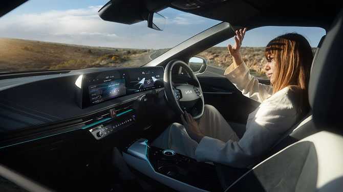 The Kia EV6 - Interior
