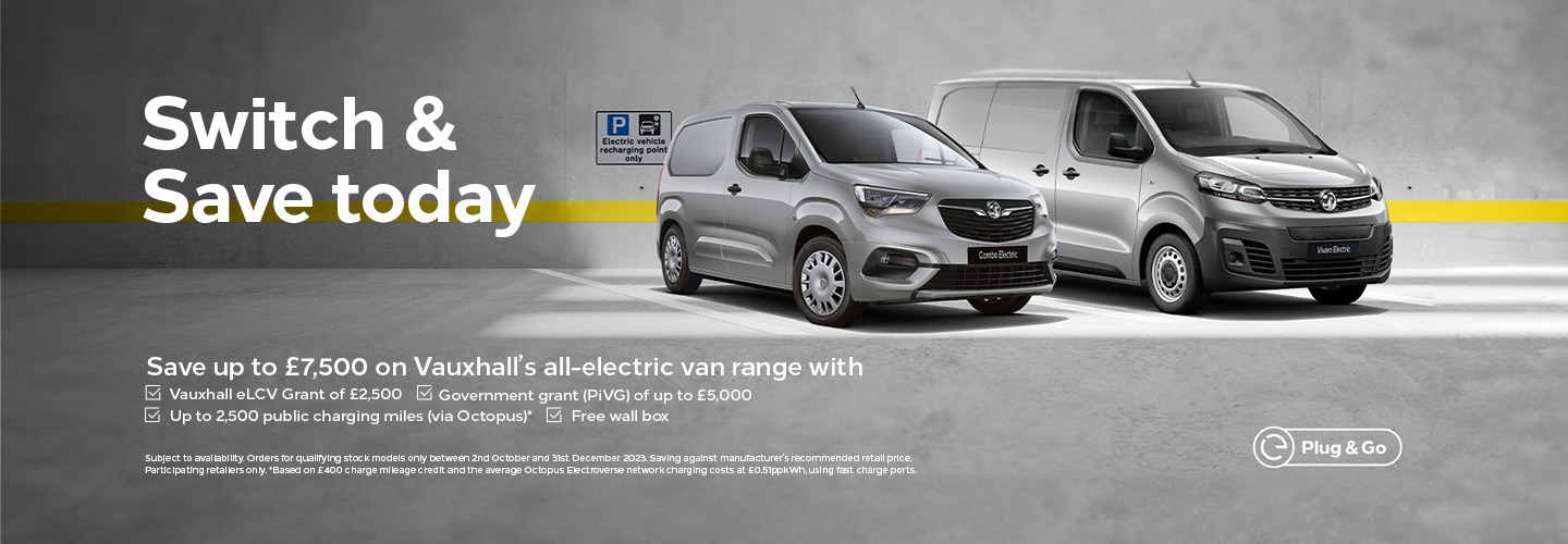 Vauxhall Electric Vans Grant