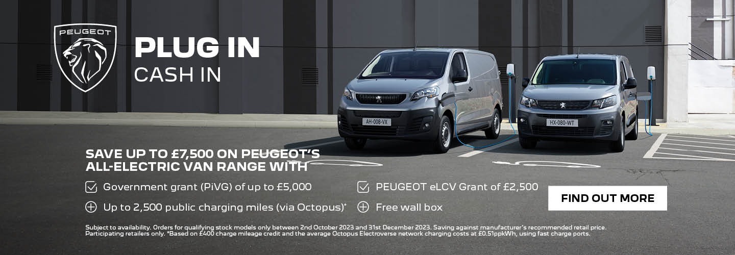 Peugeot Van EV Grant