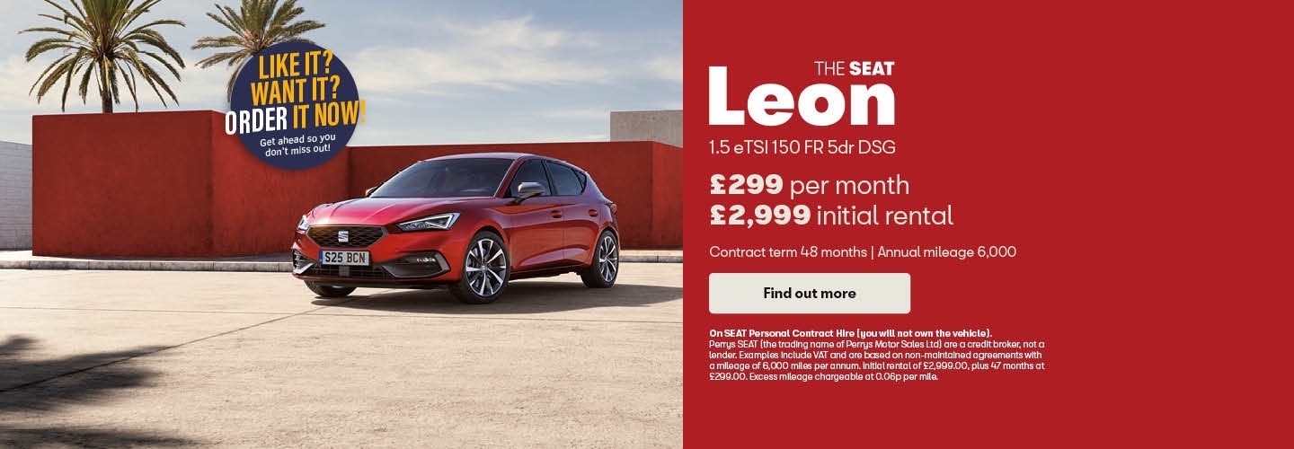 SEAT Leon PCH £299 | Q4 2023