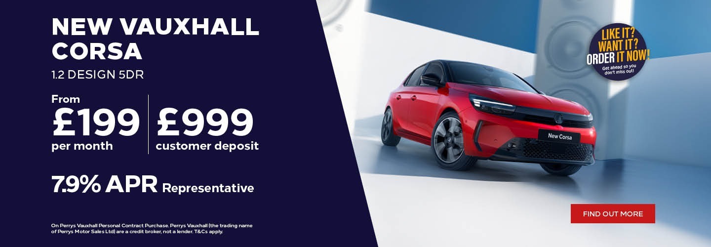 Vauxhall Corsa Q4 23 £199 Offer