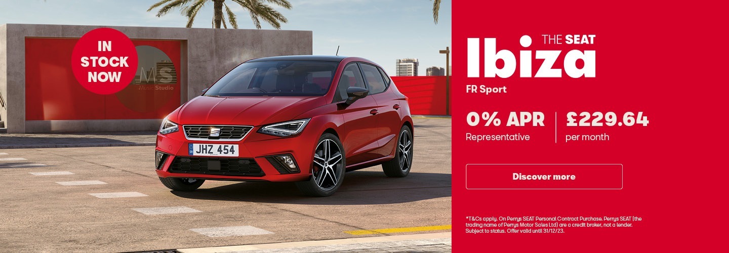 SEAT Ibiza 0% APR Q4/Q1 2024