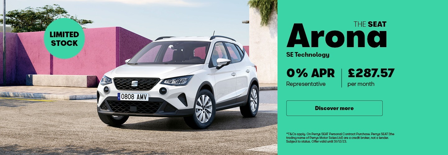 SEAT Arona 0% APR Campaign Q4/Q1 2024