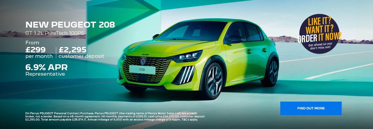 New Peugeot 208 Q4 23 PCP