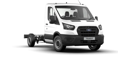 Transit Chassis Cab - Frozen White