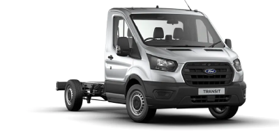 Transit Chassis Cab - Moondust Silver